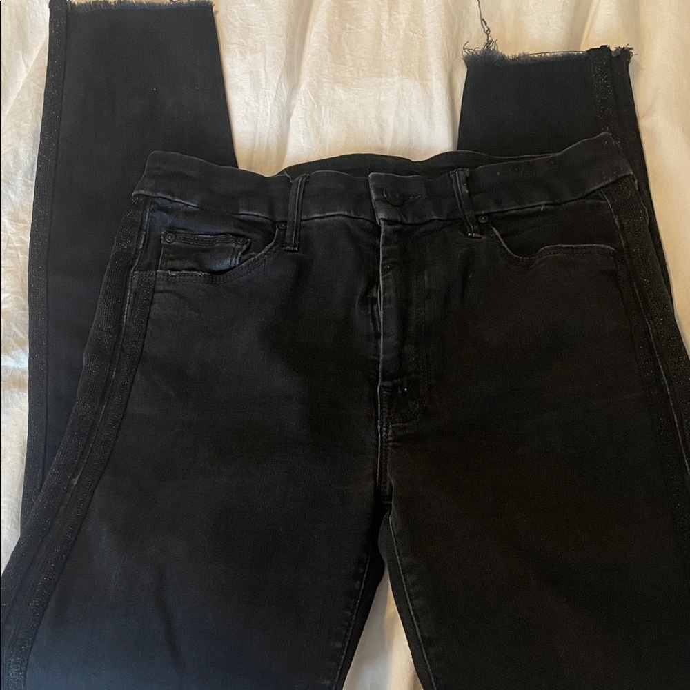 Mother Dark Ankle-Length Jeans